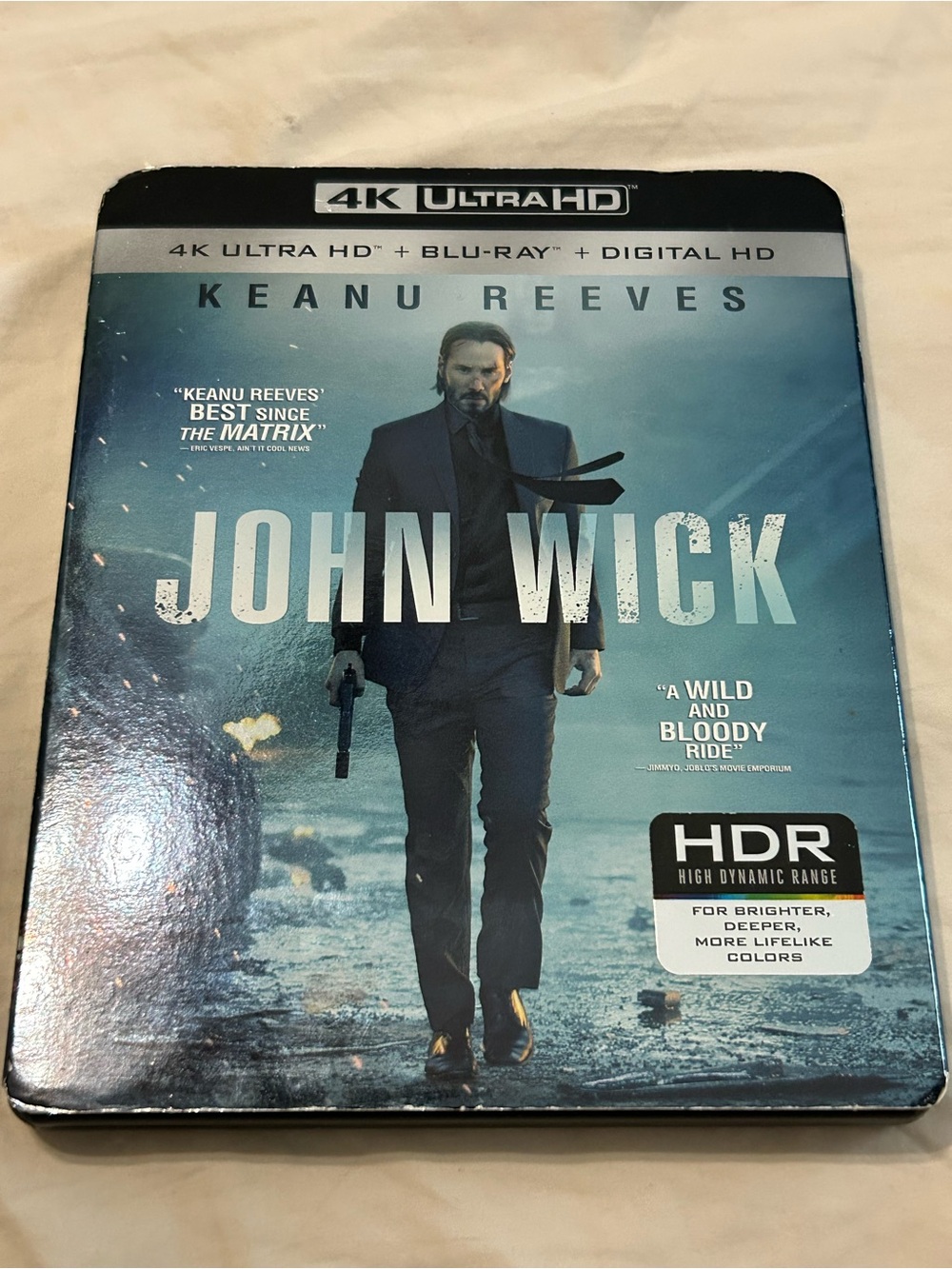 John Wick 4K Ultra HD + Blu-ray + Digital HD -